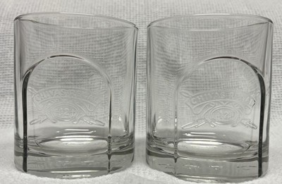 Set Of 2~Chivas Regal 12  ️ Scotch Whiskey Low Ball Glasses year 2000