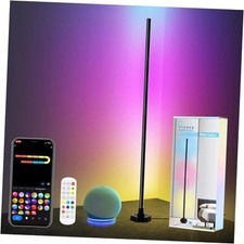 Corner Floor Lamp - Smart RGB LED Corner Lamp with RGBW-Compatible with Alexa