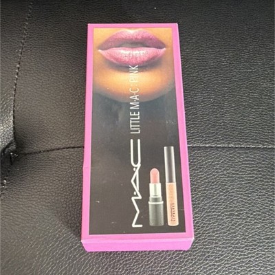 M·A·C Makeup Set Lipstick & Lip Gloss Pink Little M·A·C Model Women