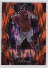 2023 Panini Select Premier Level Orange Flash Prizm Johan Rojas #171 1q1s
