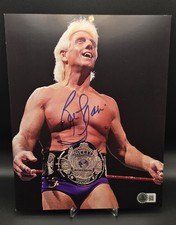 Ric Flair Wrestling WWE Autographed Signed 8x10 Photo Beckett Authentication