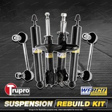 Front + Rear Webco Shock Absorber Sway Bar Link Kit for Kia Sportage SL 10-13