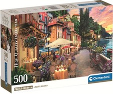 NEW Clementoni Jigsaw Puzzle 500 Pieces High Quality Lake Como