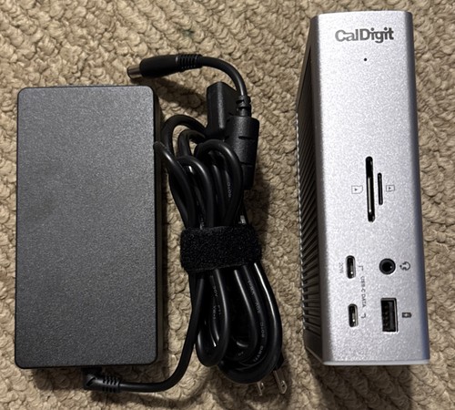CalDigit TS4 Thunderbolt 4 Dock - 18 Ports, 98W Charging, 40Gb/s Thunderbolt ... - 第 1/3 張圖片