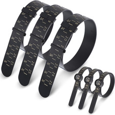6 Pcs Ring Bracelet Sizer Measuring Tool, Reusable Finger Sizing Measure Tool wi