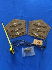 HiiFeuer Medieval PU Leather Buckle Arm Bracers, Knight LARP Retro Renaissance