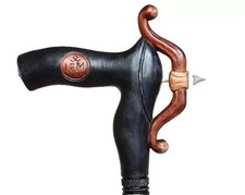 wooden walking stick hand carved handmade wooden walking cane