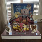 Vintage Beauty and the Beast Board Game Milton Bradley 1990 Disney w/ Manual EUC