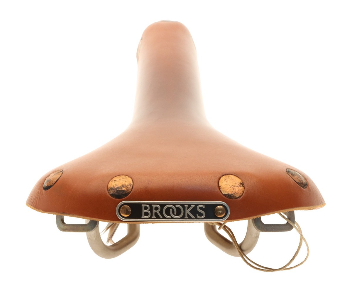 Brooks Swift Saddle Titanium Rails Hard Leather Cover Honey NEW