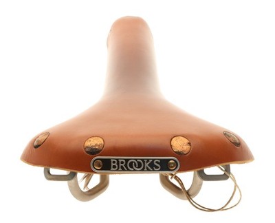 Brooks Swift Saddle Titanium Rails Hard Leather Cover Honey NEW
