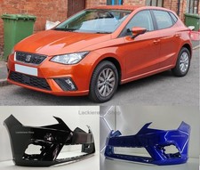 STOßSTANGE VORNE LACKIERT IN WUNSCHFARBE NEU für Seat Ibiza 2017-  