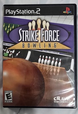 Strike Force Bowling, PlayStation 2, 2004, Complete in Box, Black Label