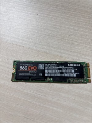 1 TB Samsung 860 EVO M.2 1TB SATA SSD 3D V-NAND 2280, MZ-N6E1T0, TOP&OVP