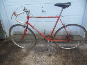 Vintage Varldsmastarcykeln Crescent Guld Exklusiv 10 Speed Bicycle Bike Sweden