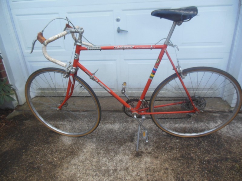 Vintage Varldsmastarcykeln Crescent Guld Exklusiv 10 Speed Bicycle Bike Sweden