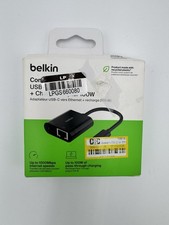 Belkin - Ethernet And Adapter - Usb-c - Gigabit Ethernet X 1  Usb-c