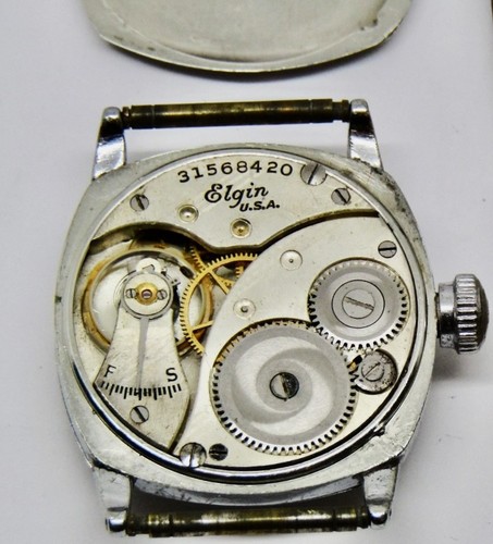 1928 Vintage Elgin U.S.A. Mechanical Men's Watch - Picture 9 of 11