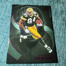 2025 Panini Silhouette Sterling Sharpe Purple Super Short Print /35 - Packers