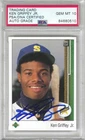 HOF Ken Griffey Jr 1989 Upper Deck #1 ROOKIE CARD PSA/DNA 10 GEM MINT AUTO!
