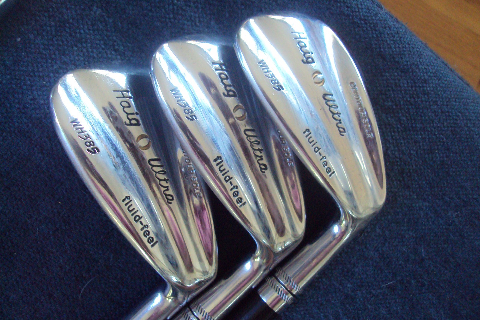 Walter Hagen Haig Ultra WH385 irons 3-PW (no 5) Pro Flex regular std length