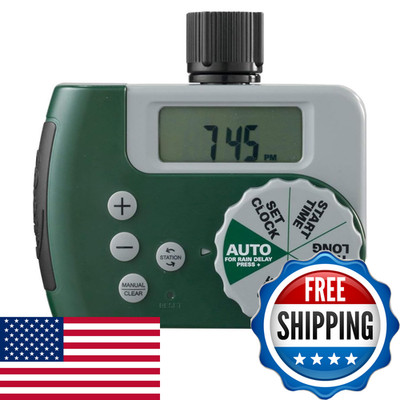 Orbit 58910 2-Outlet Programmable Digital Hose Watering Timer 58910Z