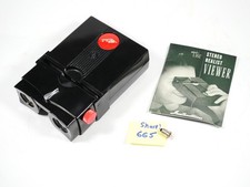 Stereo Realist red button slide 3D viewer with LED bulb SHARP - serviced by DrT
