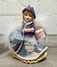 Thomas Kinkade Christmas Ornaments Angel Angelic Voices 2004