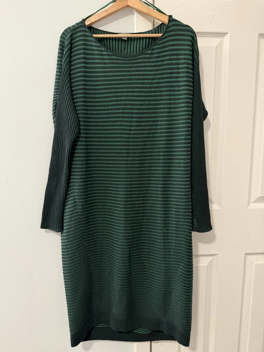 cos stores green dress COS Pleated Knitted Maxi Dress Green – The Dress Nook