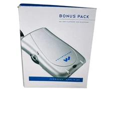 Williams Sound Pocketalker Ultra Personal Amplifier PKT D1 EH W/ Bonus Pack NICE