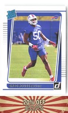 2021 Donruss #344 RC Greg Rousseau Buffalo Bills