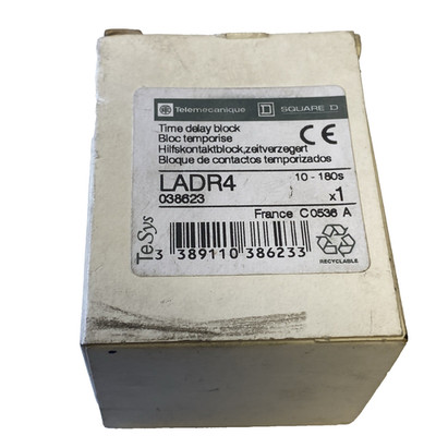 Telemecanique LADR4 Zeitblock rückfallverzögert 10-180s   NEU & OVP