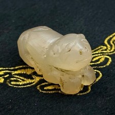 Old Ancient Roman Agate Animal Figure Bead In Good Condition