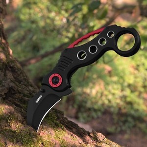 8" Karambit Spring Assited Folding Tactical Pocket Knife Combat Knives EDC Tools