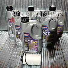 FOR VW CADDY COMBI 2K 1.9 TDI DSG GEARBOX SERVICE 6L DCT FLUID & FILTER PREMIUM