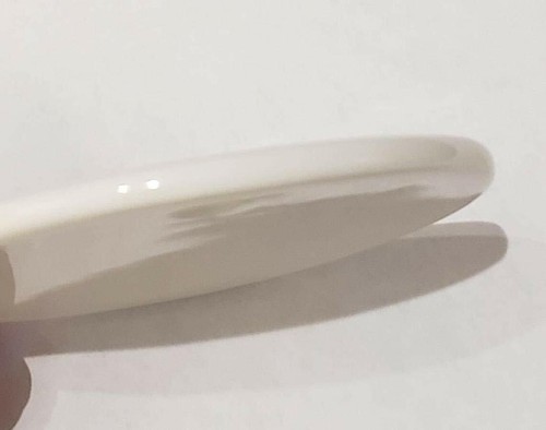 Personalized Baby's First Christmas Ornament 2023 Penguin Snowman Ceramic 3" - Picture 3 of 7