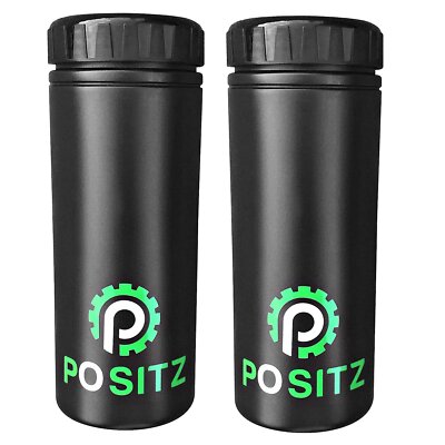 2x Positz Bike Storage Bottle Tool Holder Large 750ml Tubes