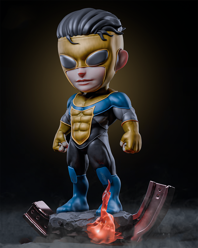 Invincible 3d Printed Figure Hand painted Statue Collectible Gift figure - 第 7/8 張圖片