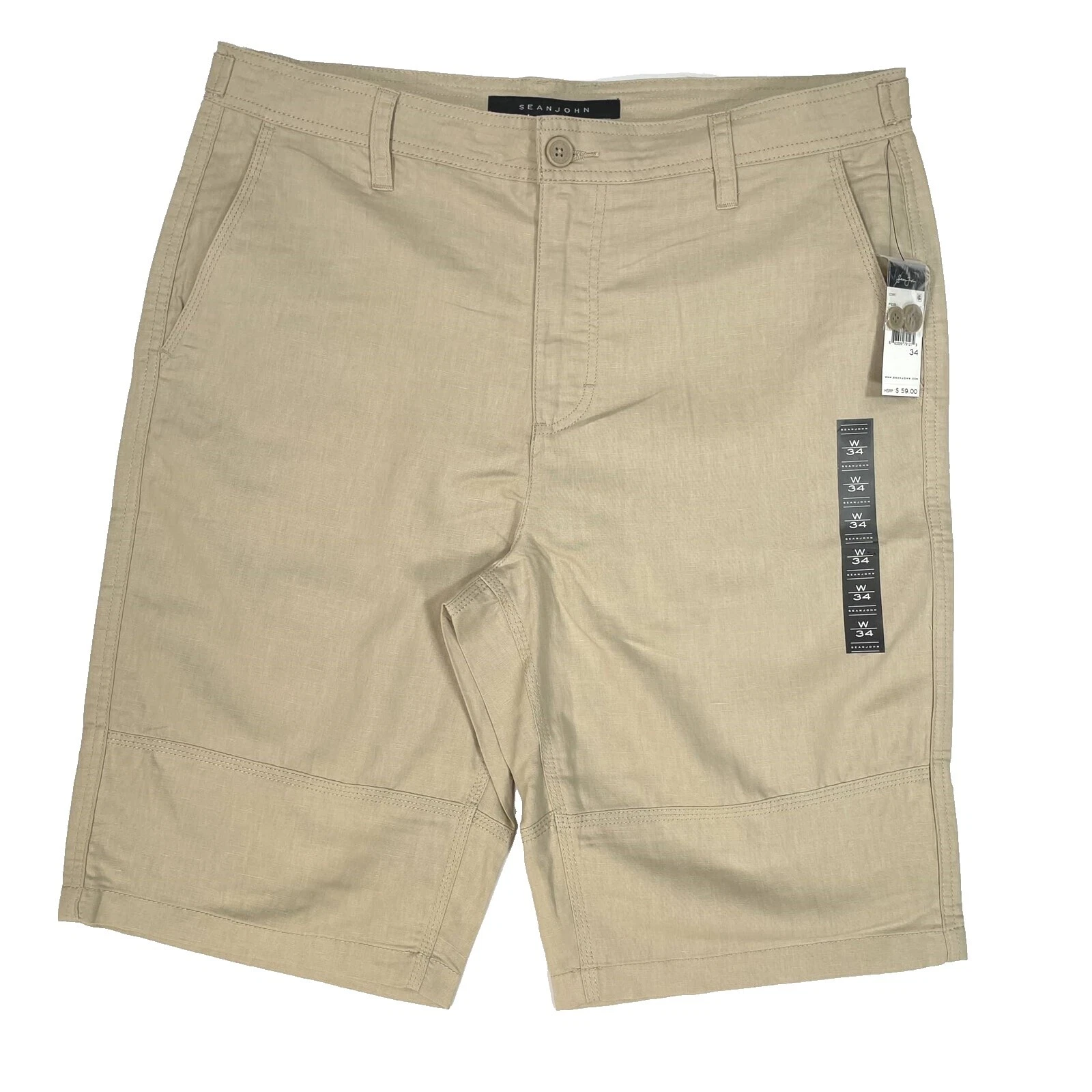 Sean John Cotton Solid Shorts for Men