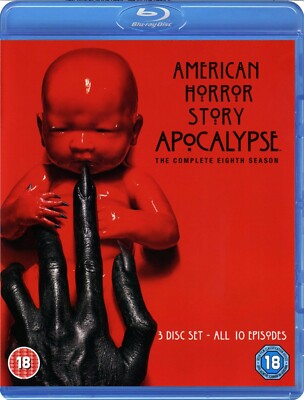 AMERICAN HORROR STORY Season 8 APOCALYPSE Blu-Ray BRAND NEW (USA Compatible)