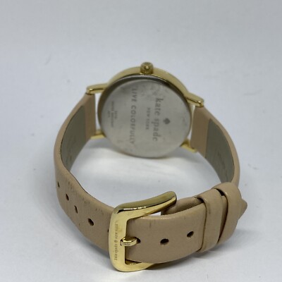 Kate Spade New York 0073 Women\'s Beige Leather Analog Dial Quartz Watch MP29 Kate Spade New York 0073 Women main image 3