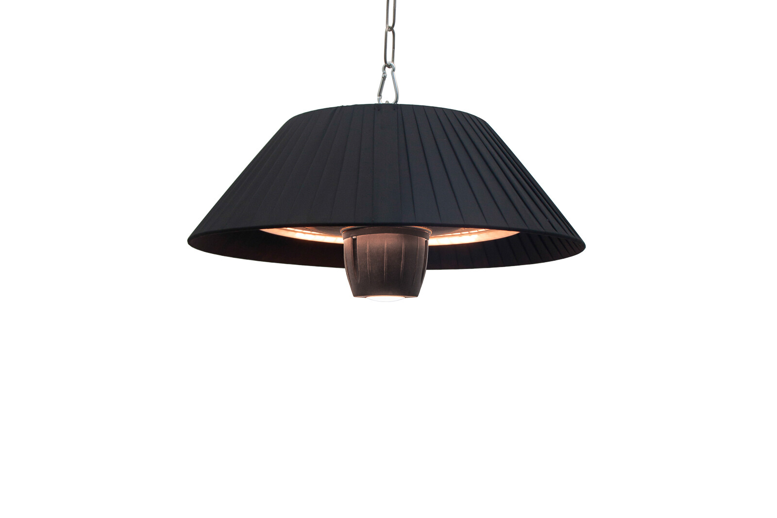 Elektrische Terrassen-Decken-Lampe ELEKTRA Terrassenheizung schwarz Heizung
