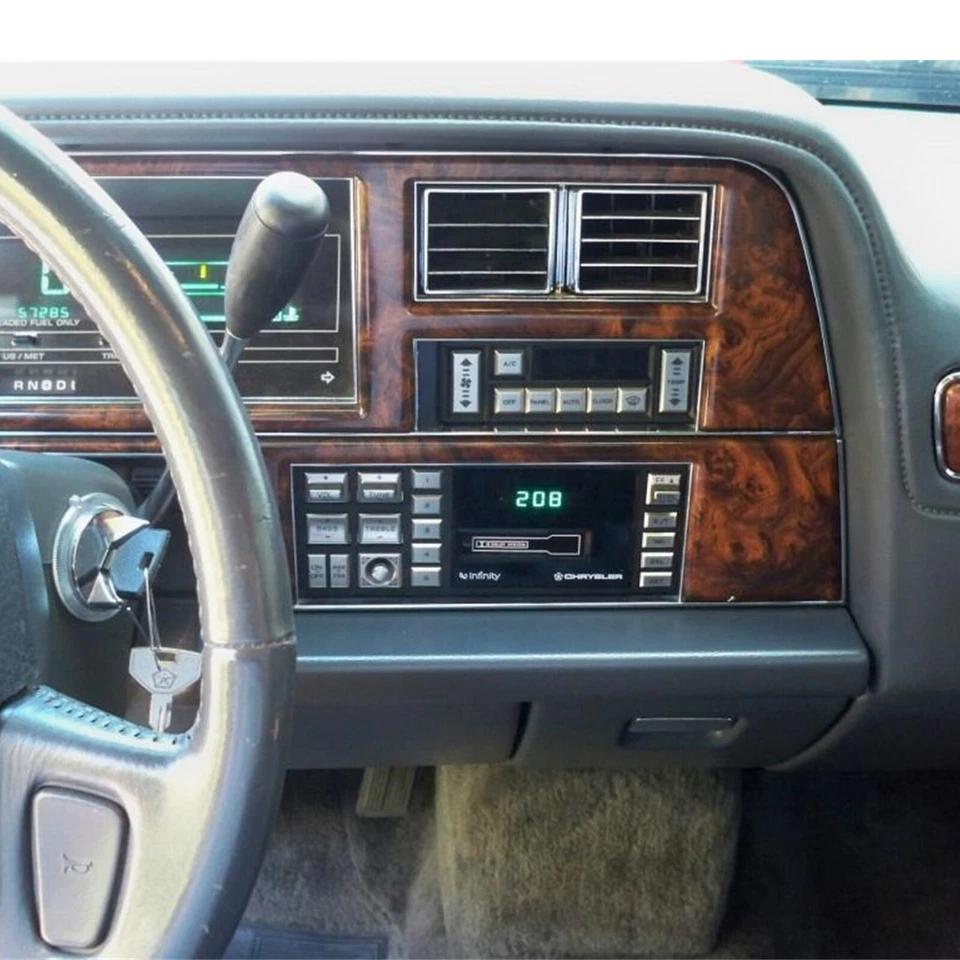 6.8" ANDROID AUTO FOR CHRYSLER NEW YORKER 1975-1996 CAR CARPLAY STEREO RADIO GPS - Image 3 of 4