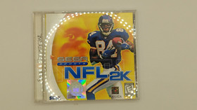 NFL 2K Sega Dreamcast 2001 complete CIB Manual, Case, Disk. Disk is near Mint