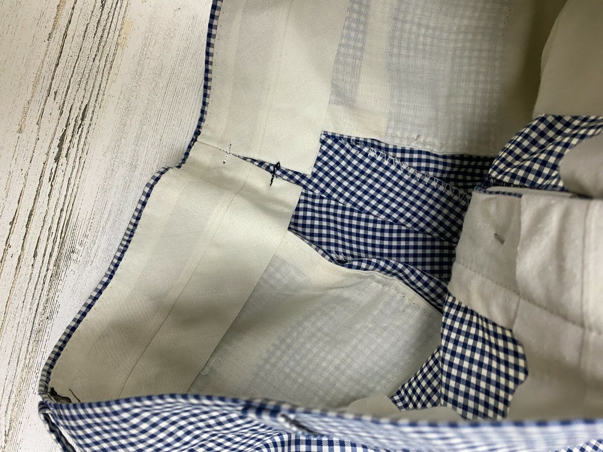 【USED】Checkered cropped pants Checked in Cropped Pants – Ampersand Avenue