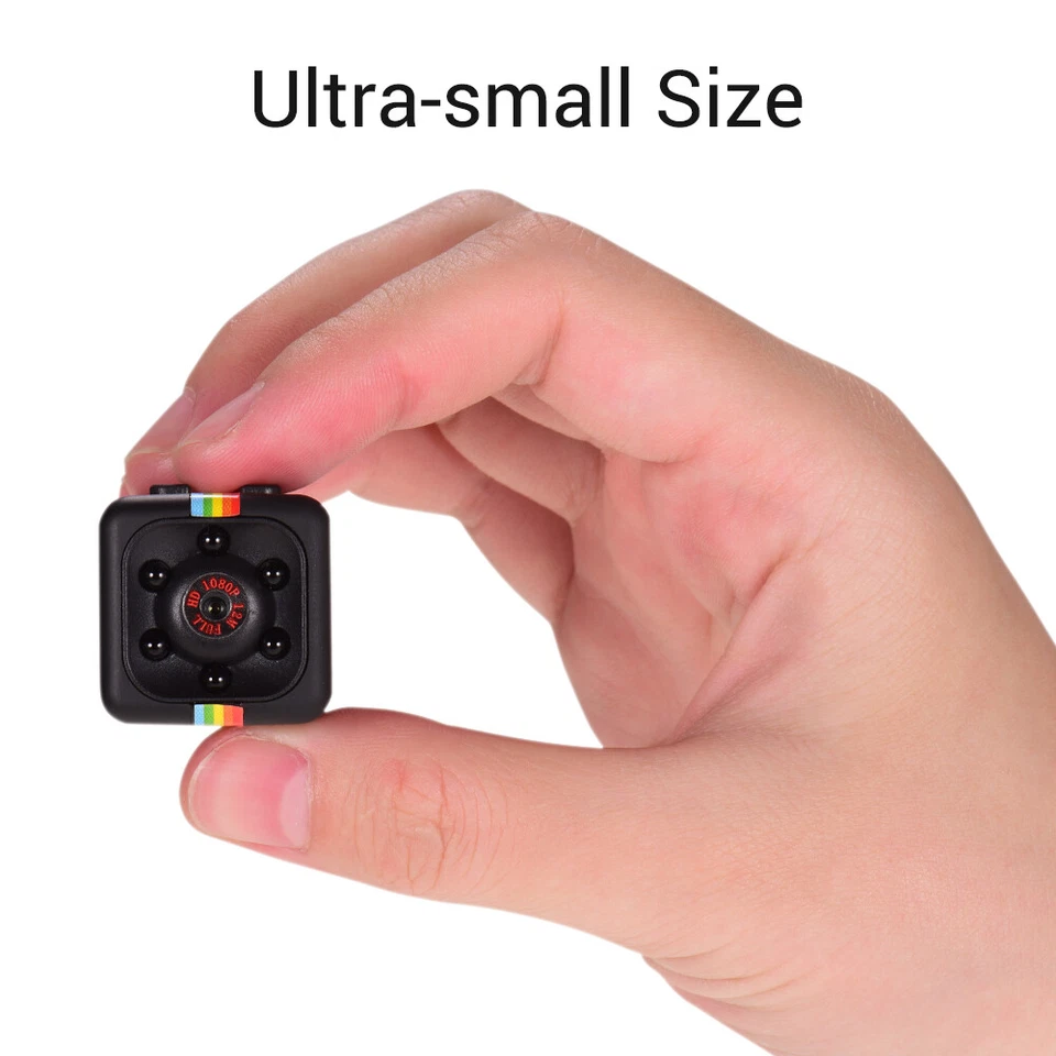 1080P HD Mini Cube Camera IR Night Vision 120° Wide Angle 32GB Extended J7E0 - Image 4 of 4