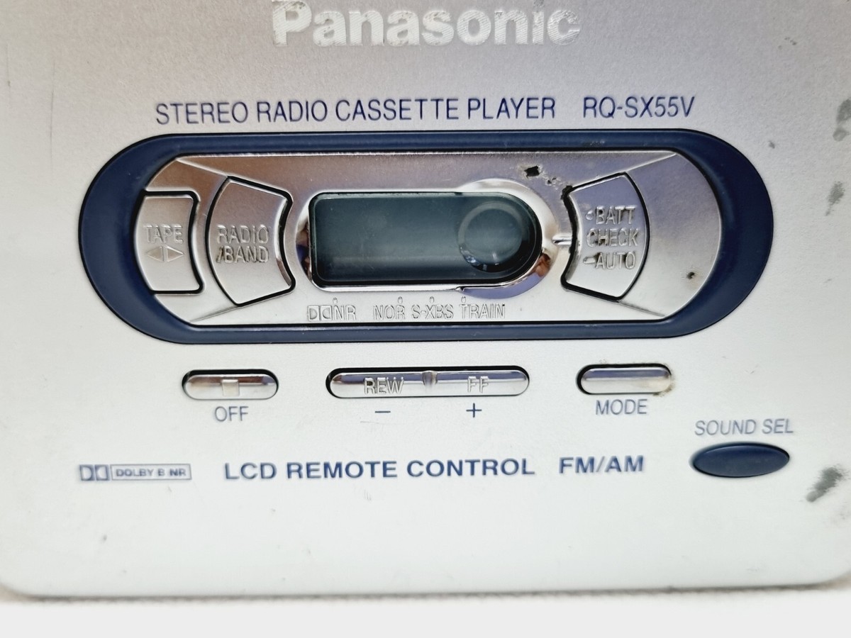 Vintage Panasonic RQ-SX55V Stereo Radio Cassette Recorder - For