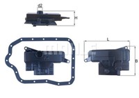 Mahle HX 234D Hydraulikfilter, Automatikgetriebe FüR Toyota Camry Stufenheck (_V