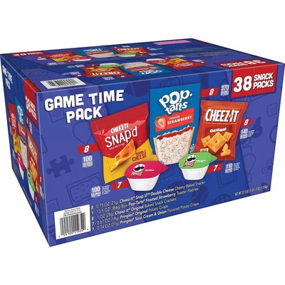 Kellogg's Game Time Snacks, Variety Pack, 38 pk. (PACK OF 2)