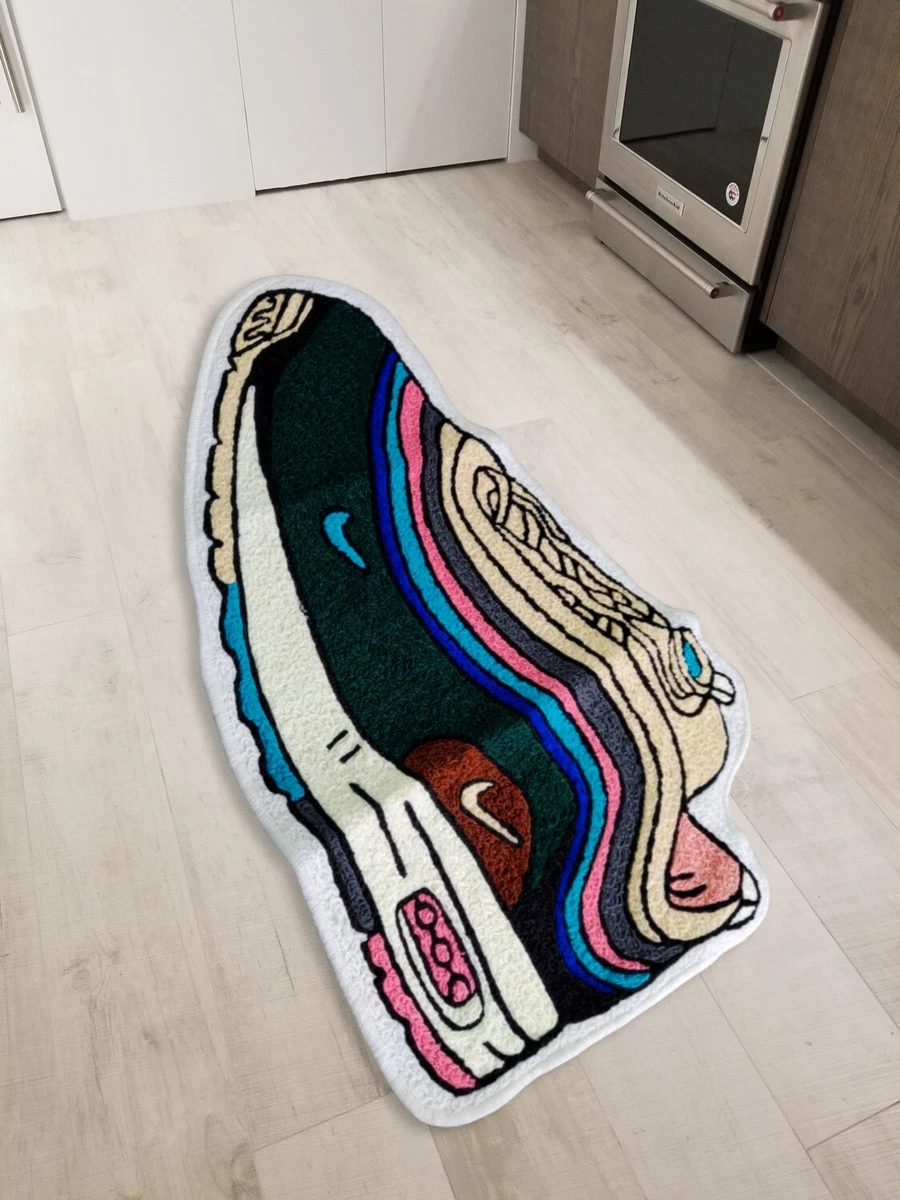 Nike Air Max 97 Sean Wotherspoon Floor Mat Washable Area Rug Living Room Carpet