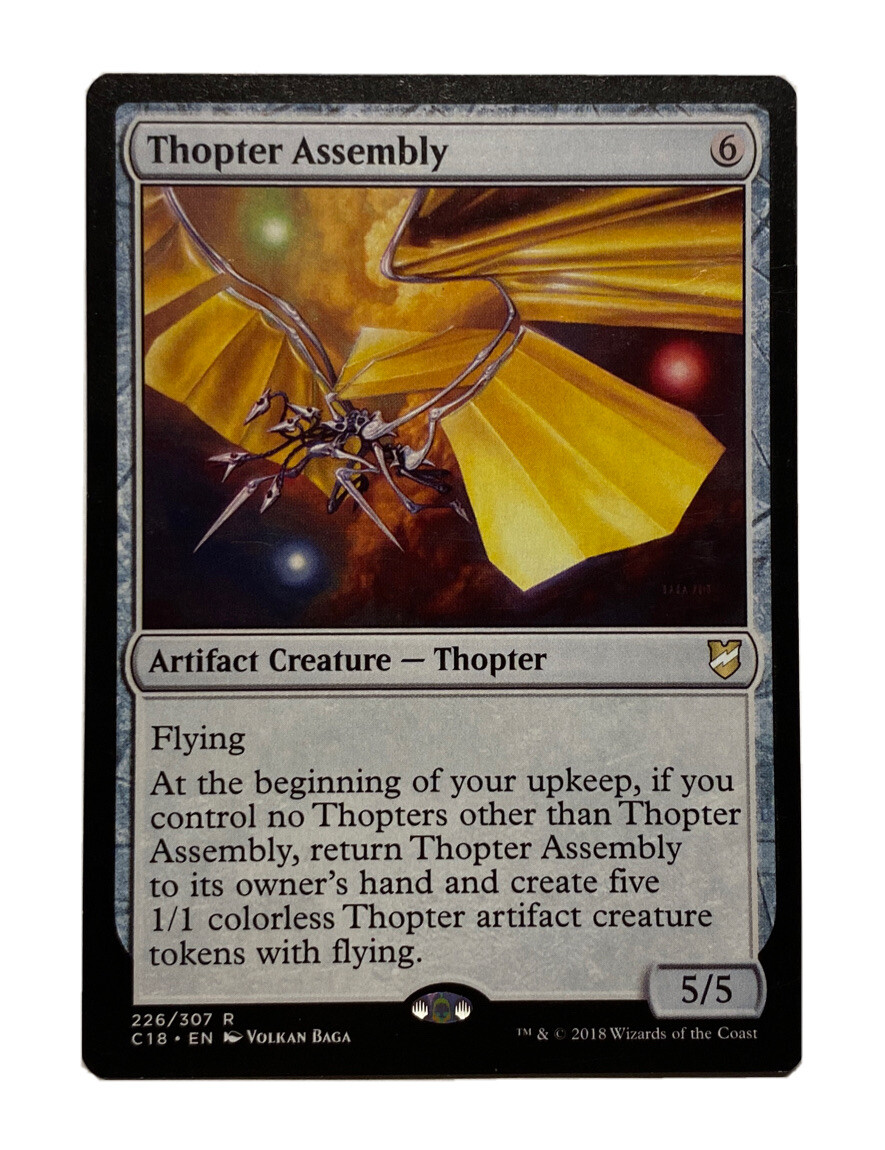 Magic: The Gathering - Thopter Assembly - Commander 2018